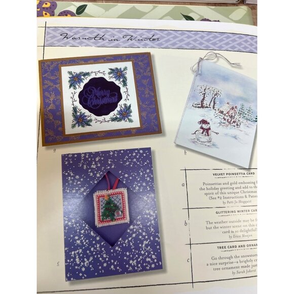 Stampin Up Portfolio Collection 4 Craft Book Set With Notebooks - Picture 5 of 10